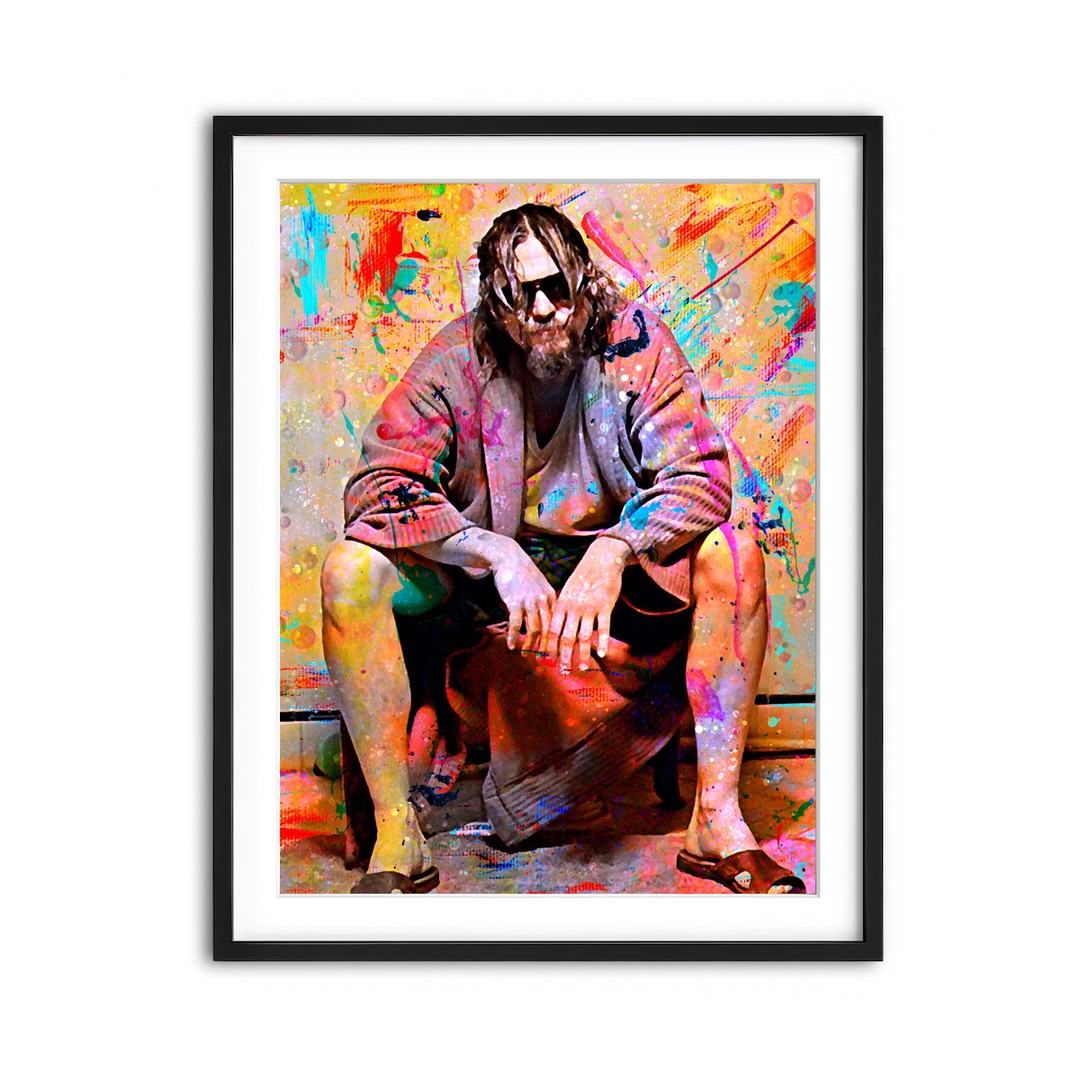Lebowski Toilet Colors Wall Art