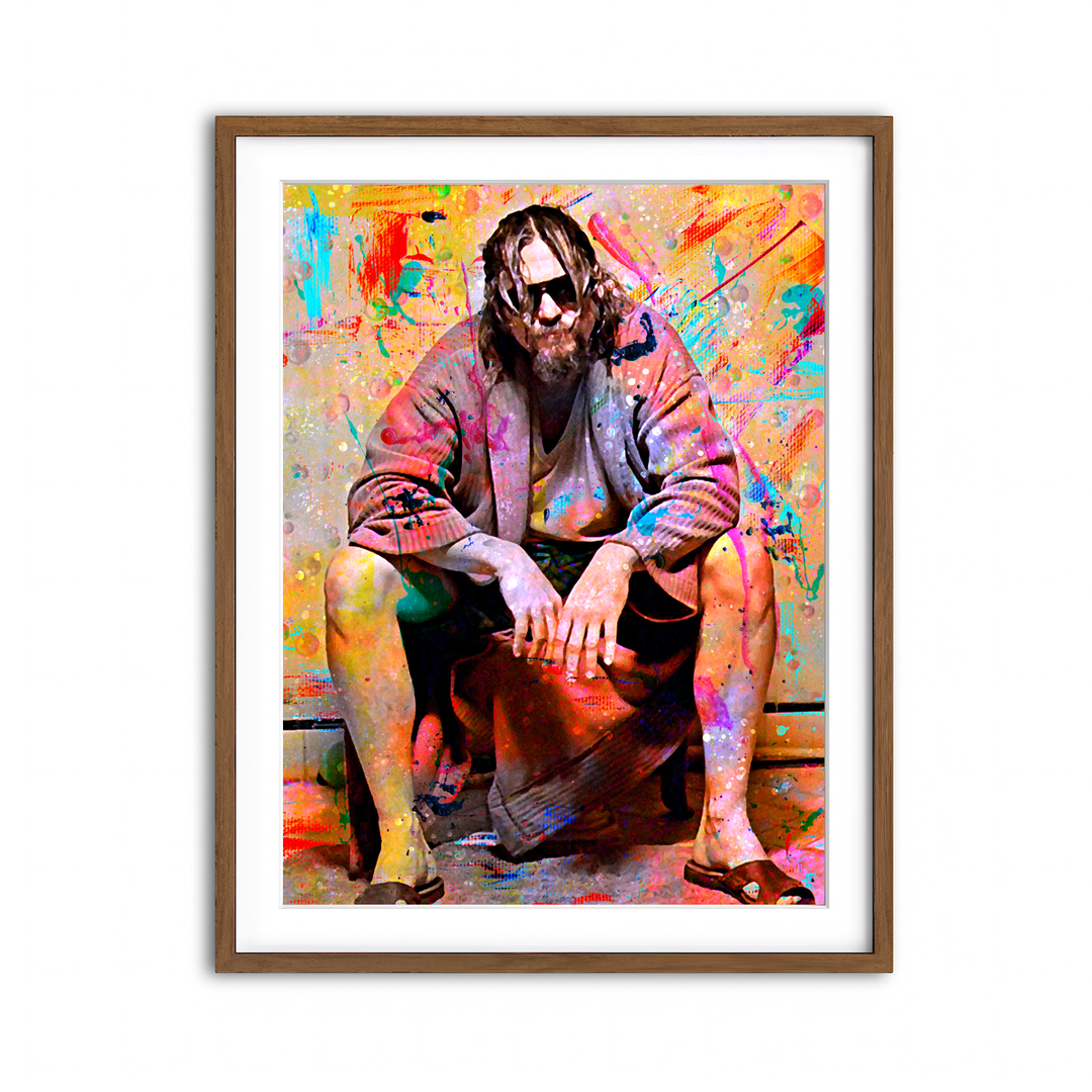 Lebowski Toilet Colors Wall Art